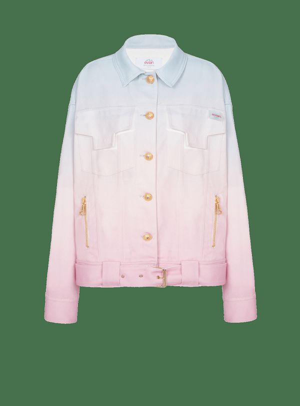 Women's Balmain X Evian-oversized Jackets Multicolor | USA AeAthSef