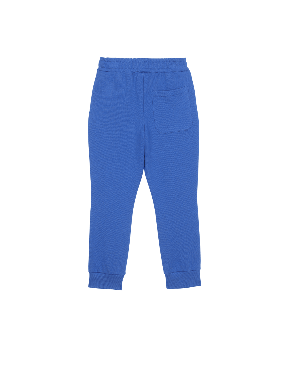 Boys' Balmain Cotton Jogging With Logo Trousers Blue | USA QC4YT194