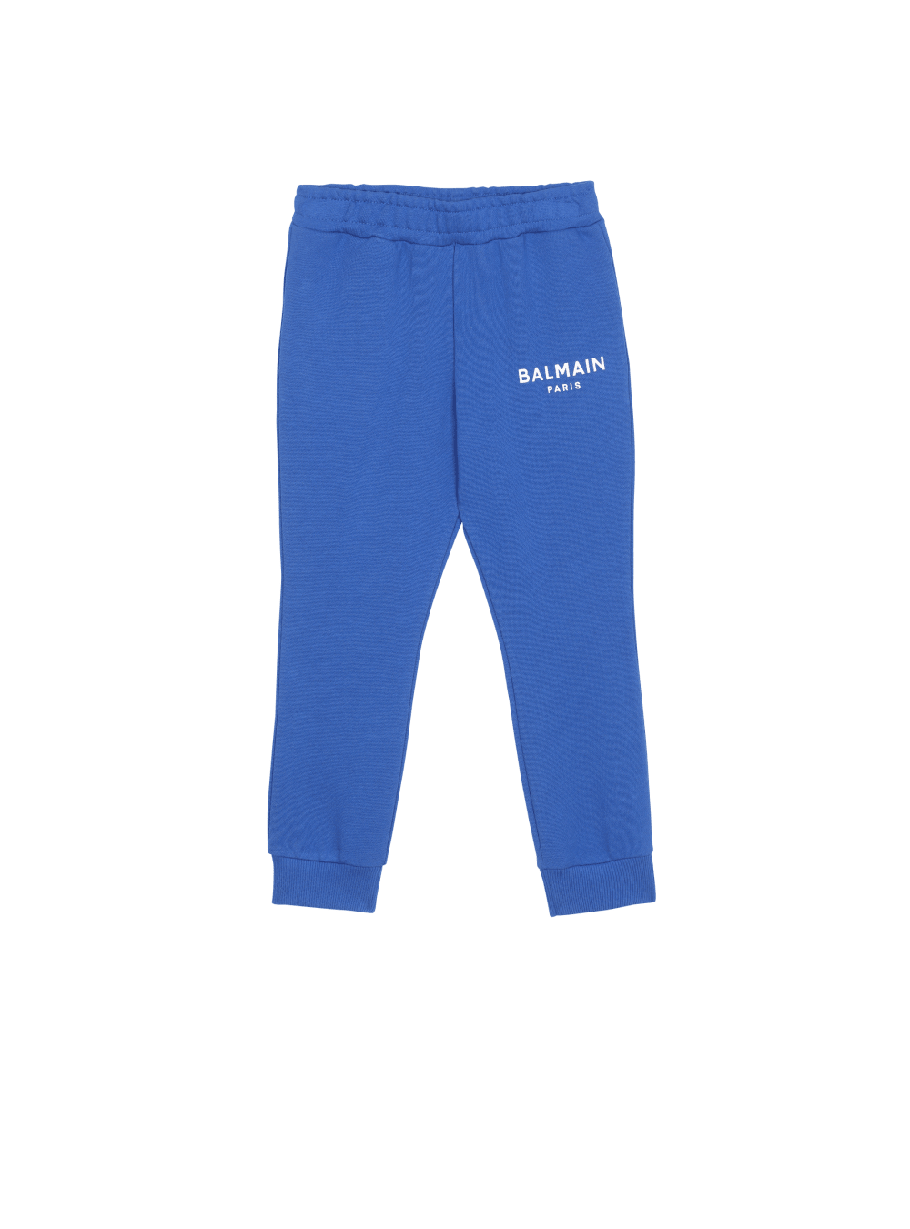 Boys\' Balmain Cotton Jogging With Logo Trousers Blue | USA QC4YT194