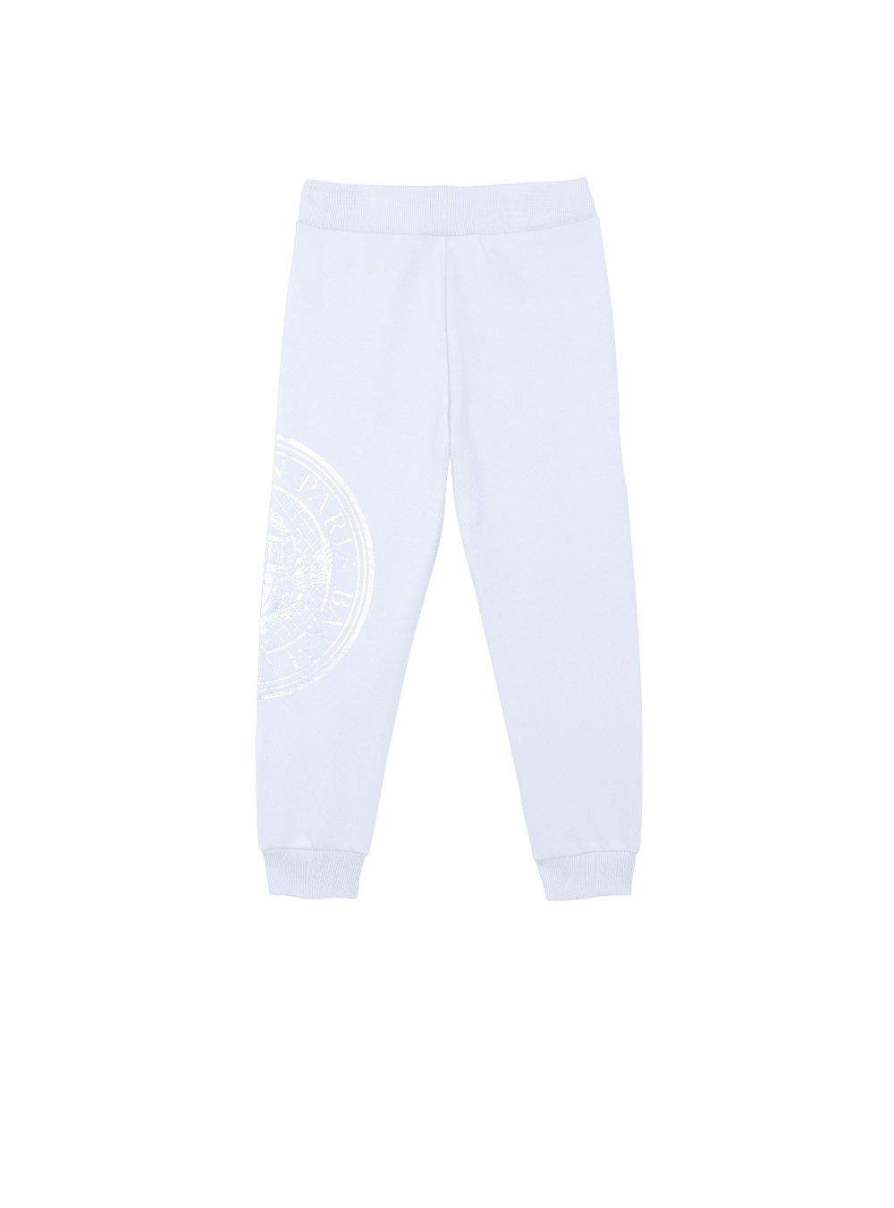 Boys' Balmain Cotton Jogging With Logo Trousers Blue | USA ZifHeE09