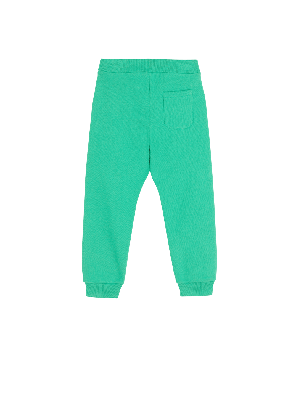 Boys' Balmain Cotton Jogging With Logo Trousers Green | USA uYtBVoHE