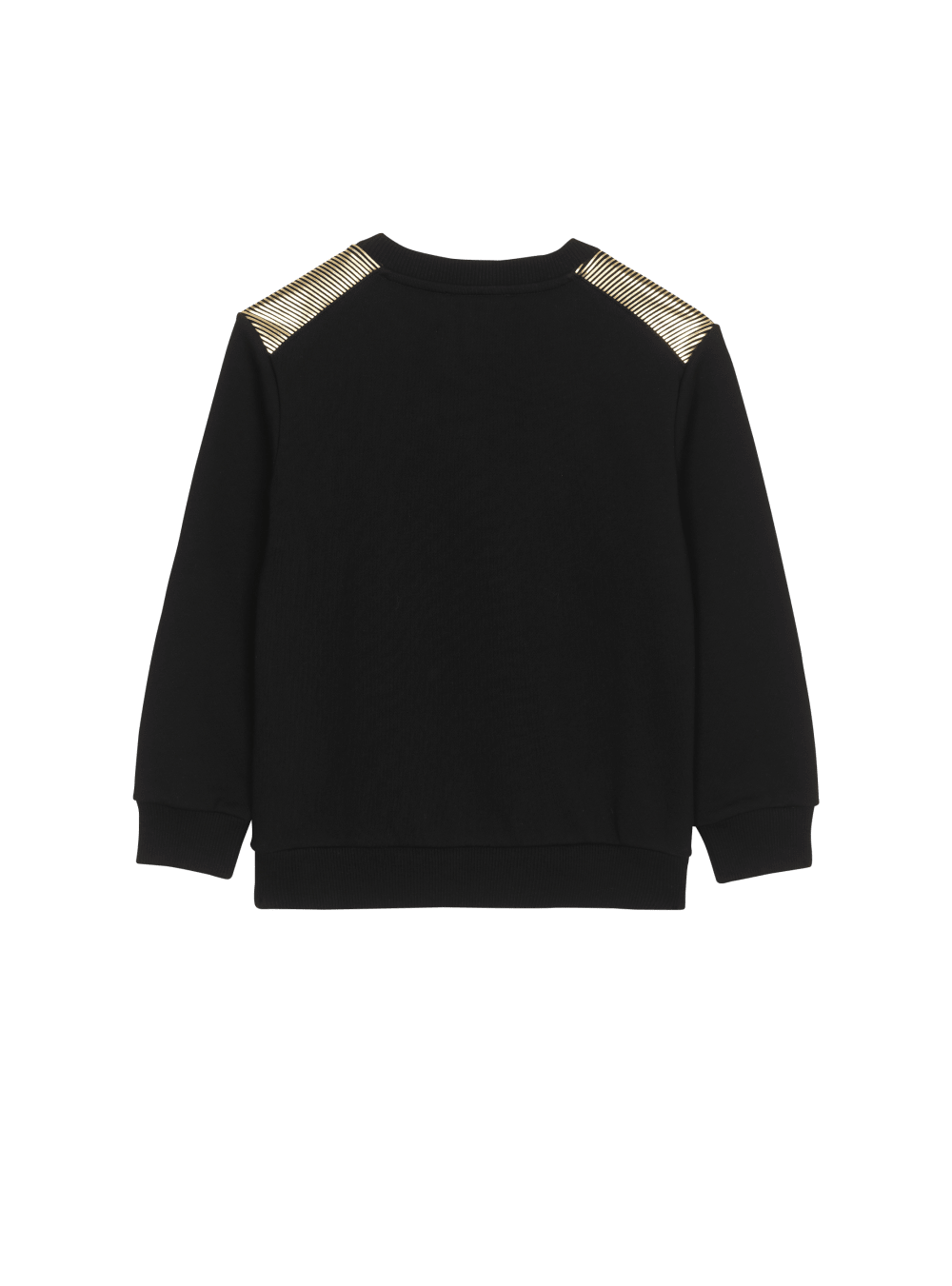 Boys' Balmain Cotton Logo Sweatshirts Black | USA QoEBTdzw