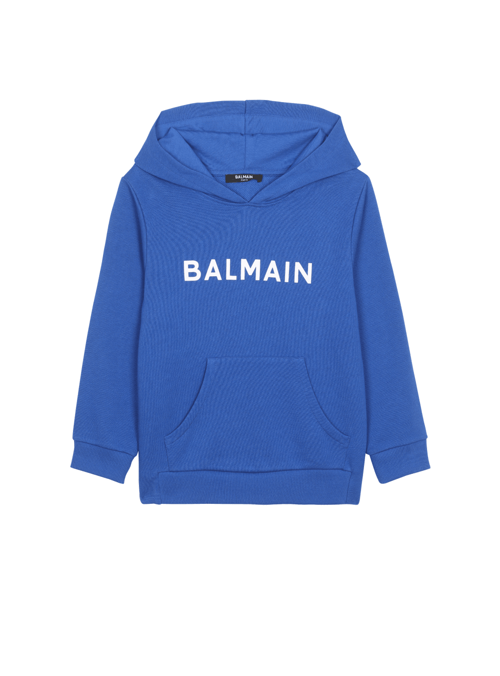 Boys\' Balmain Cotton Logo Sweatshirts Blue | USA vcXHRuSG