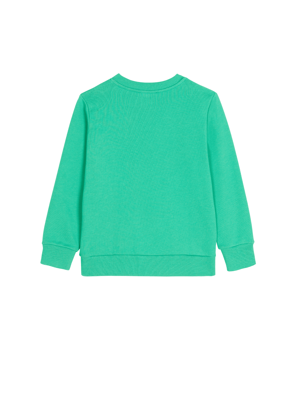 Boys' Balmain Cotton Logo Sweatshirts Green | USA 6MwFBF5U