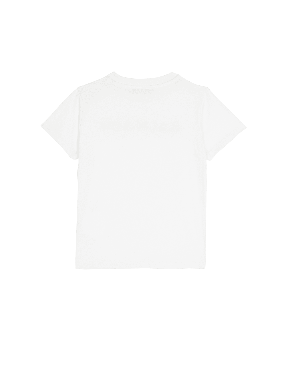 Boys' Balmain Cotton With Logo T Shirts White | USA P3H0NtPd