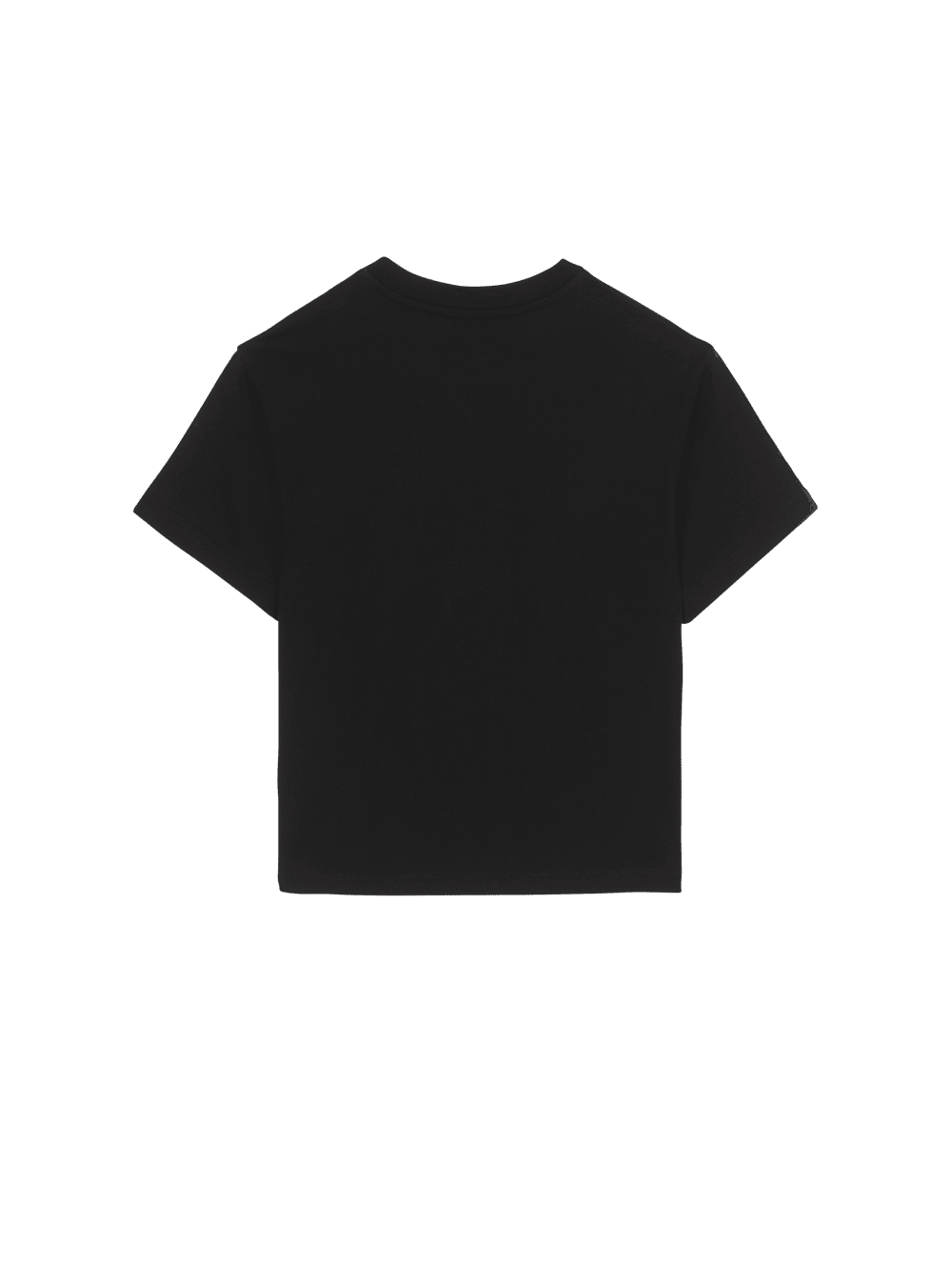 Boys' Balmain Cotton With Logo T Shirts Black | USA UNyu2Bpr