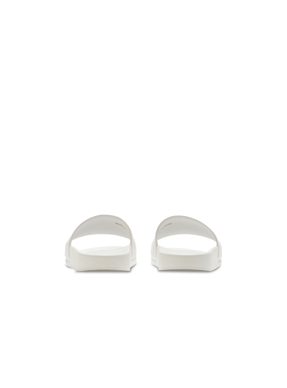 Boys' Balmain Flat Logo Sandals White | USA LZvKnx5q