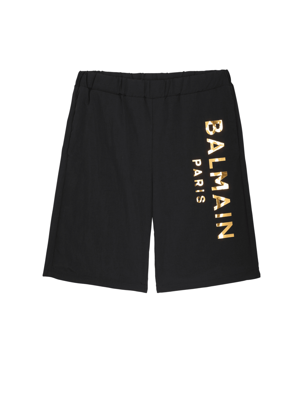 Boys\' Balmain Logo Swim Shorts Black | USA 8RxRa7xX