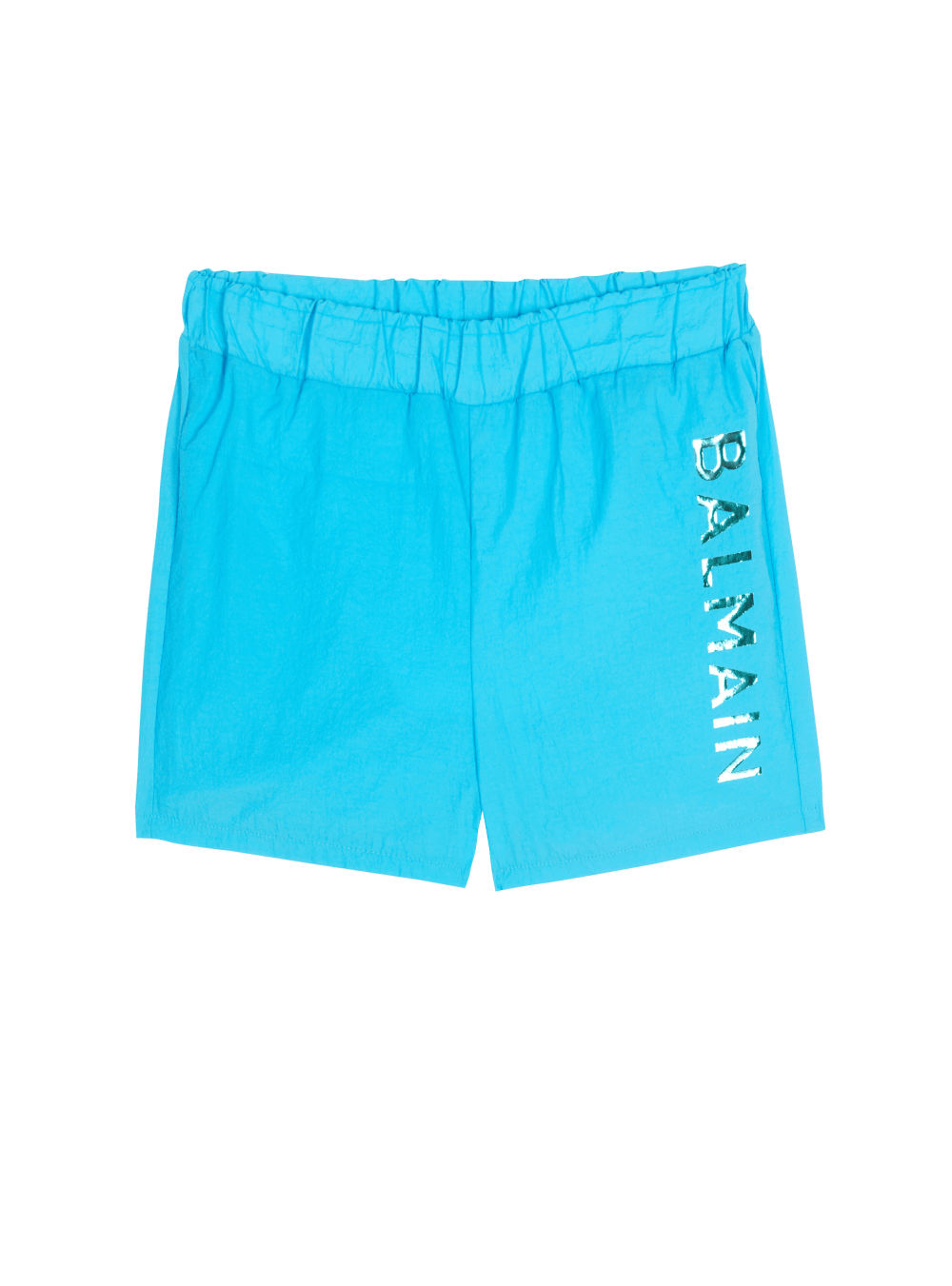 Boys\' Balmain Logo Swim Shorts Blue | USA 4vb6imKa