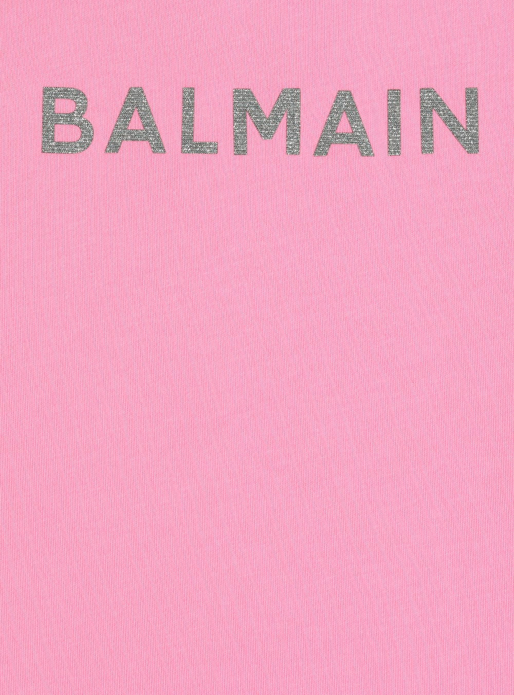 Girls' Balmain Cotton With Logo Dress Pink | USA heCexiNy