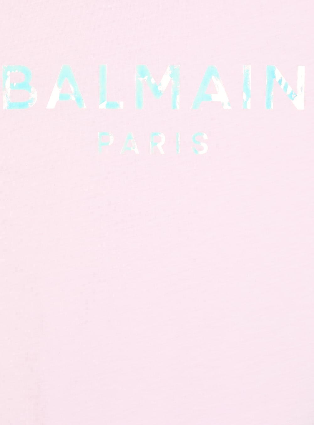 Girls' Balmain Cotton With Logo T Shirts Pink | USA Slebfqf3