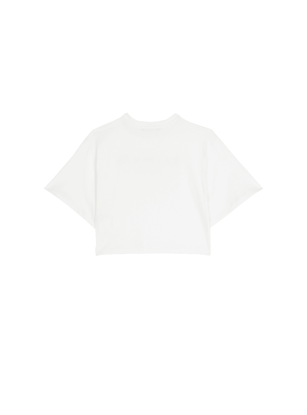 Girls' Balmain Cotton With Logo T Shirts White | USA Z1spPXSf