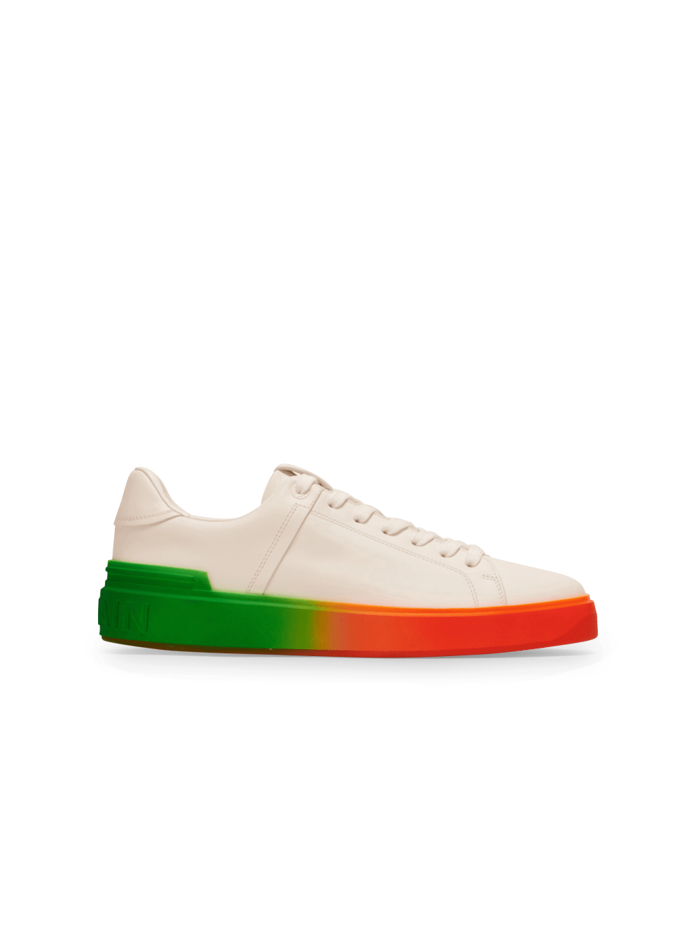 Men\'s Balmain B-Court Leather Sneakers Multicolor | USA ehx78O7x