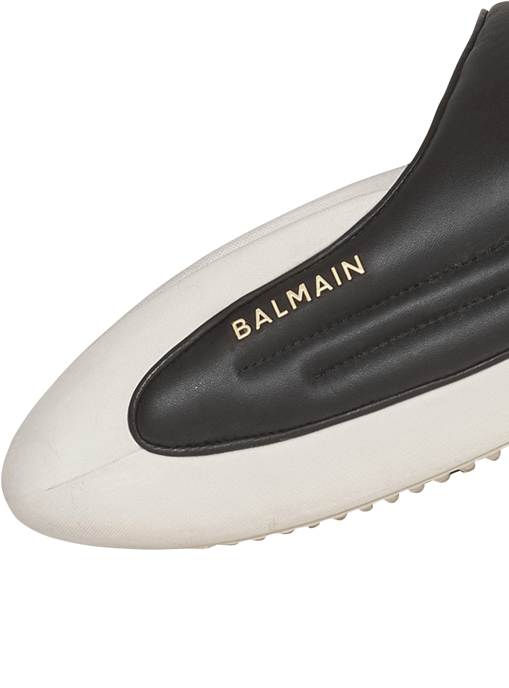 Men's Balmain B-IT Quilted Leather Slides Multicolor | USA RHdQ5Pvx