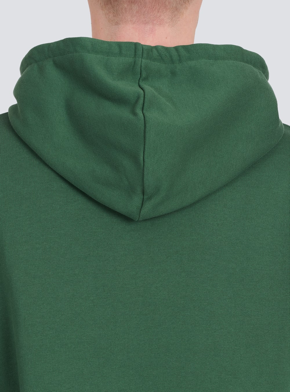 Men's Balmain Hooded Cotton With Paris Logo Print Sweatshirts Green | USA AyNkuGjZ