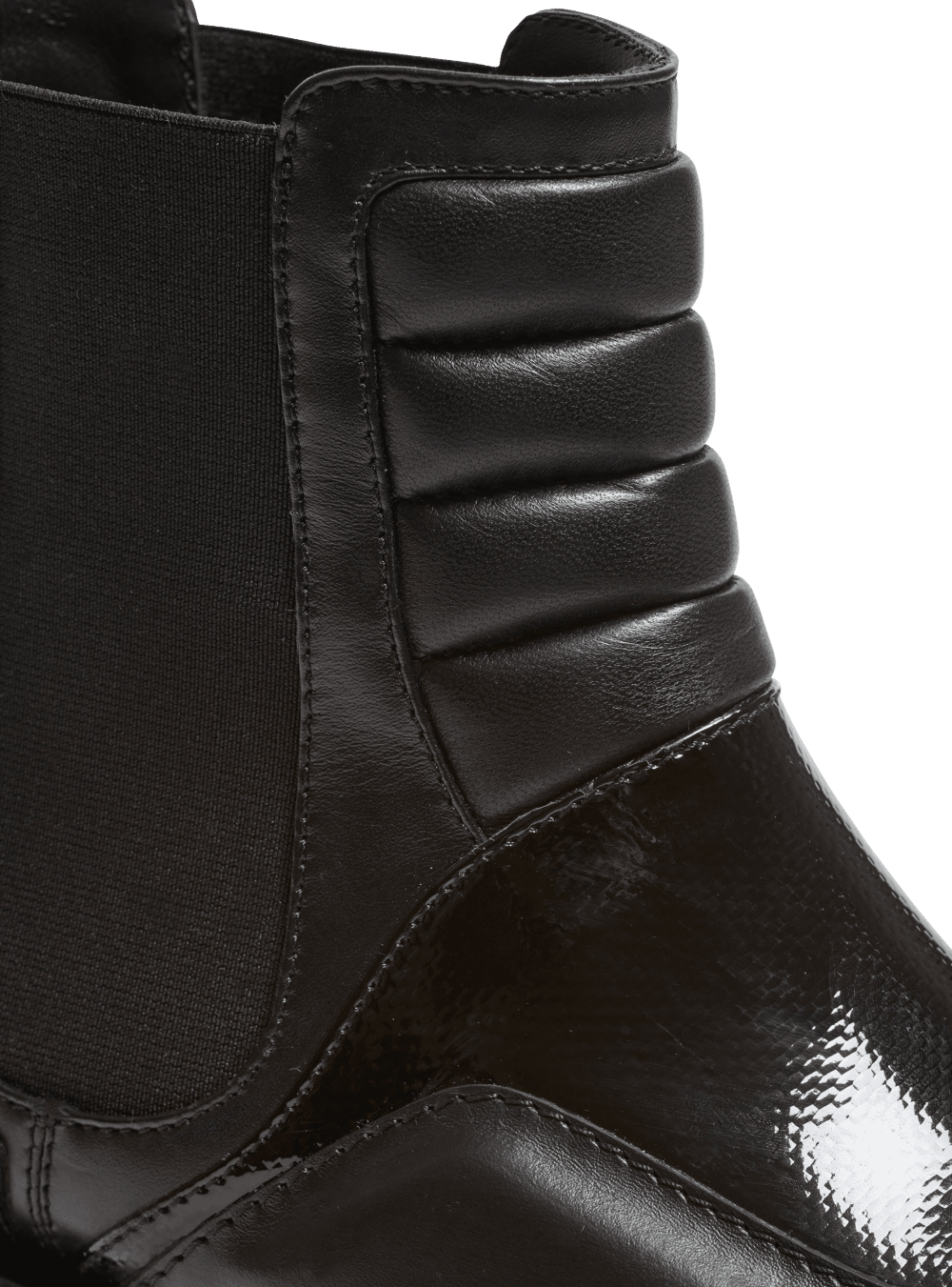 Men's Balmain Smooth Leather Army Phil Boots Black | USA crMIyfgq