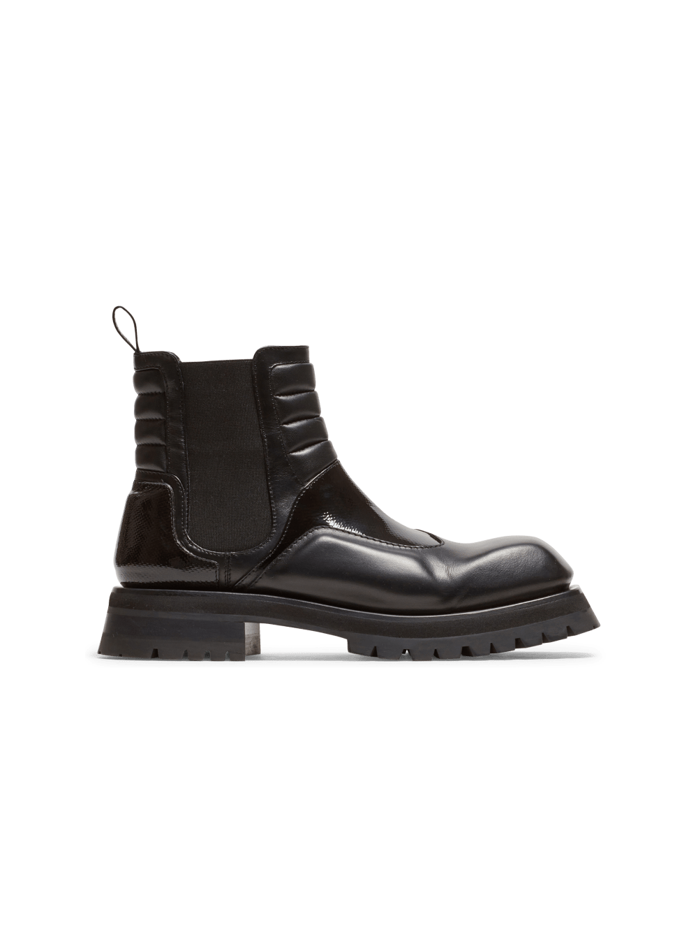 Men\'s Balmain Smooth Leather Army Phil Boots Black | USA crMIyfgq