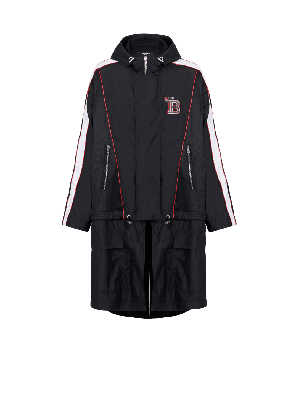 Men\'s Balmain X Puma-adjustable Jackets Black | USA 396EZmFZ