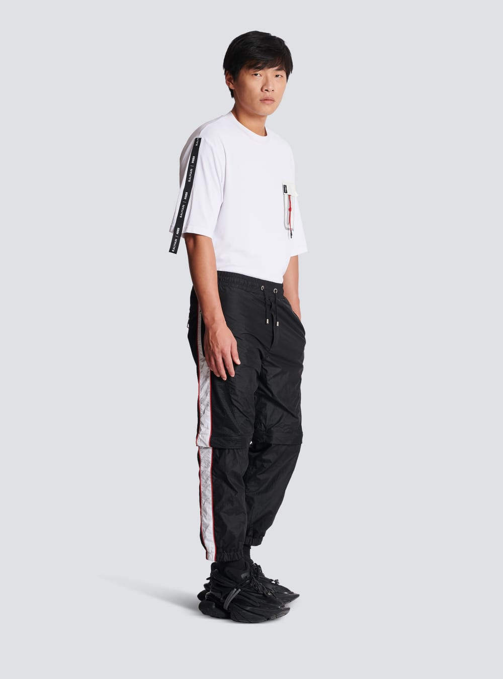 Men's Balmain X Puma-adjustable Jogging Trousers Black | USA BNSGbrQg