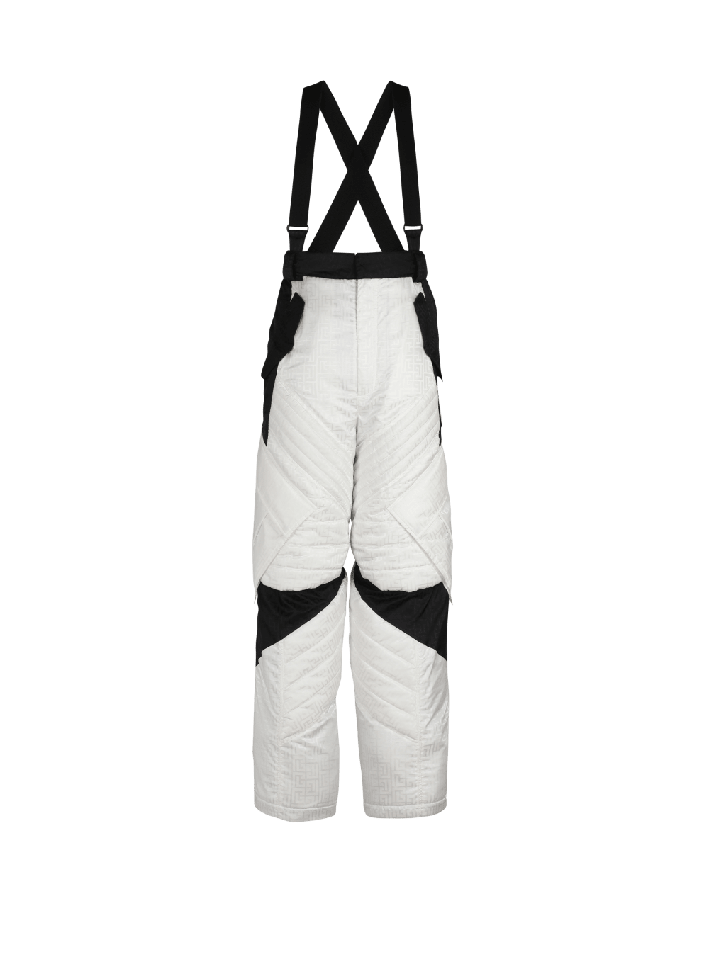 Men\'s Balmain X Rossignol-Monogram Ski With Straps Trousers White | USA eJ7oRfiI