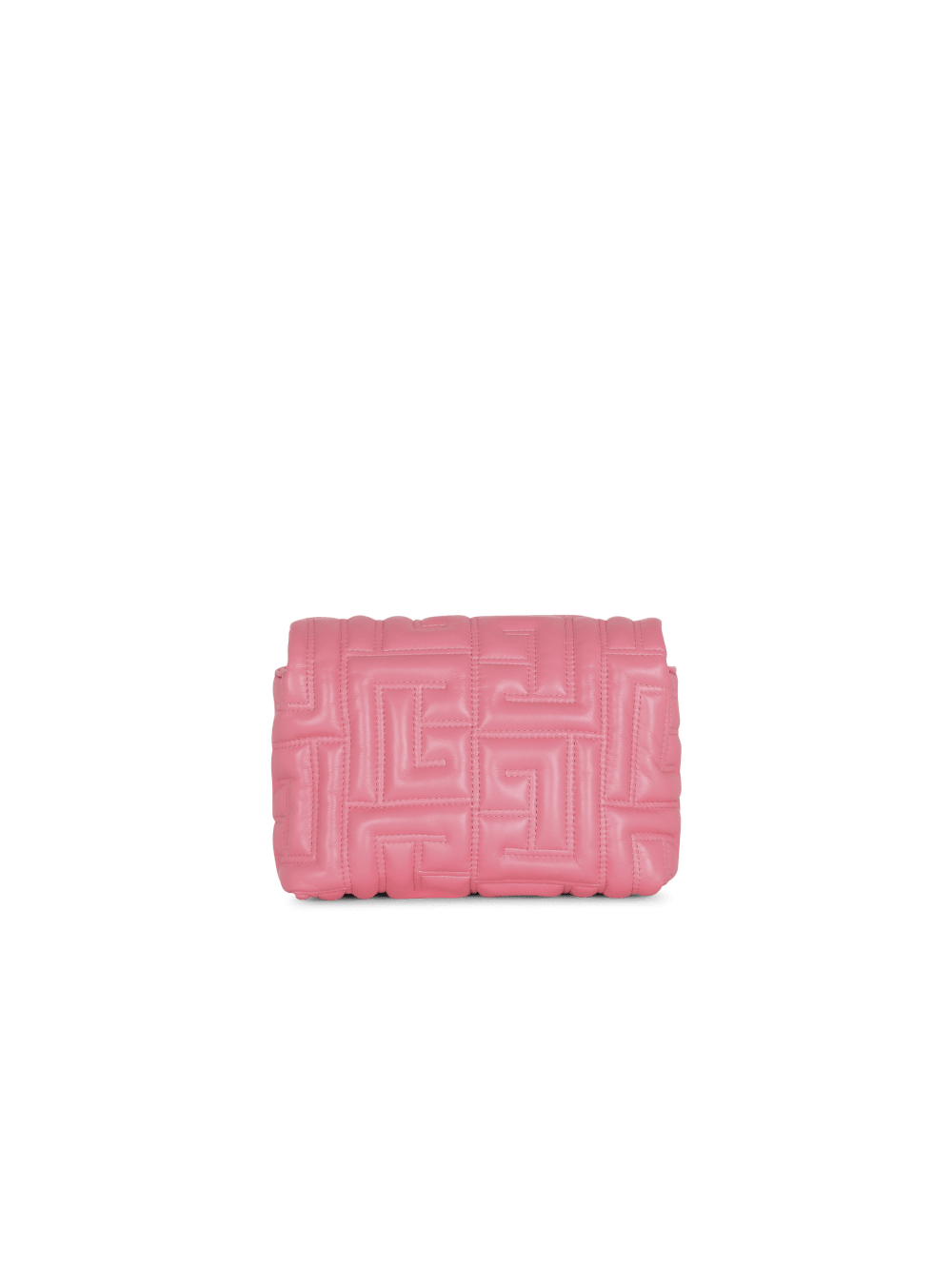 Women's Balmain 1945 Soft Mini In Quilted Leather Crossbody Bags Pink | USA WW4PVarM