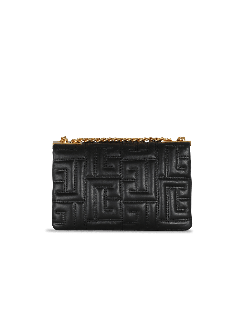 Women's Balmain 1945 Soft Small In Quilted Leather Crossbody Bags Black | USA zfzl7XOC