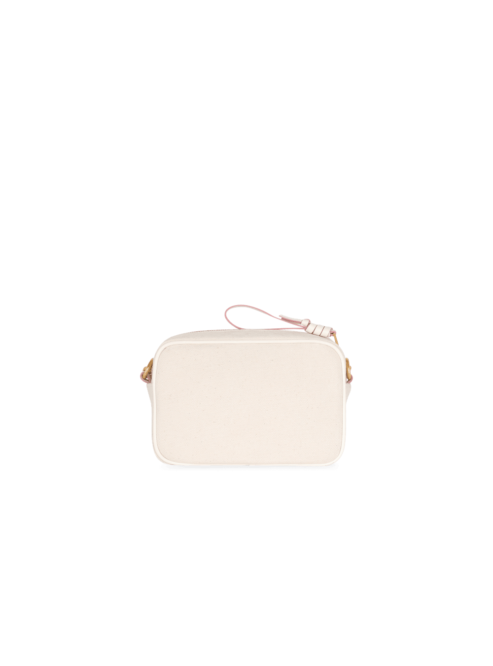 Women's Balmain B-Army Canvas With Leather Details Crossbody Bags Beige | USA XPV52zCF