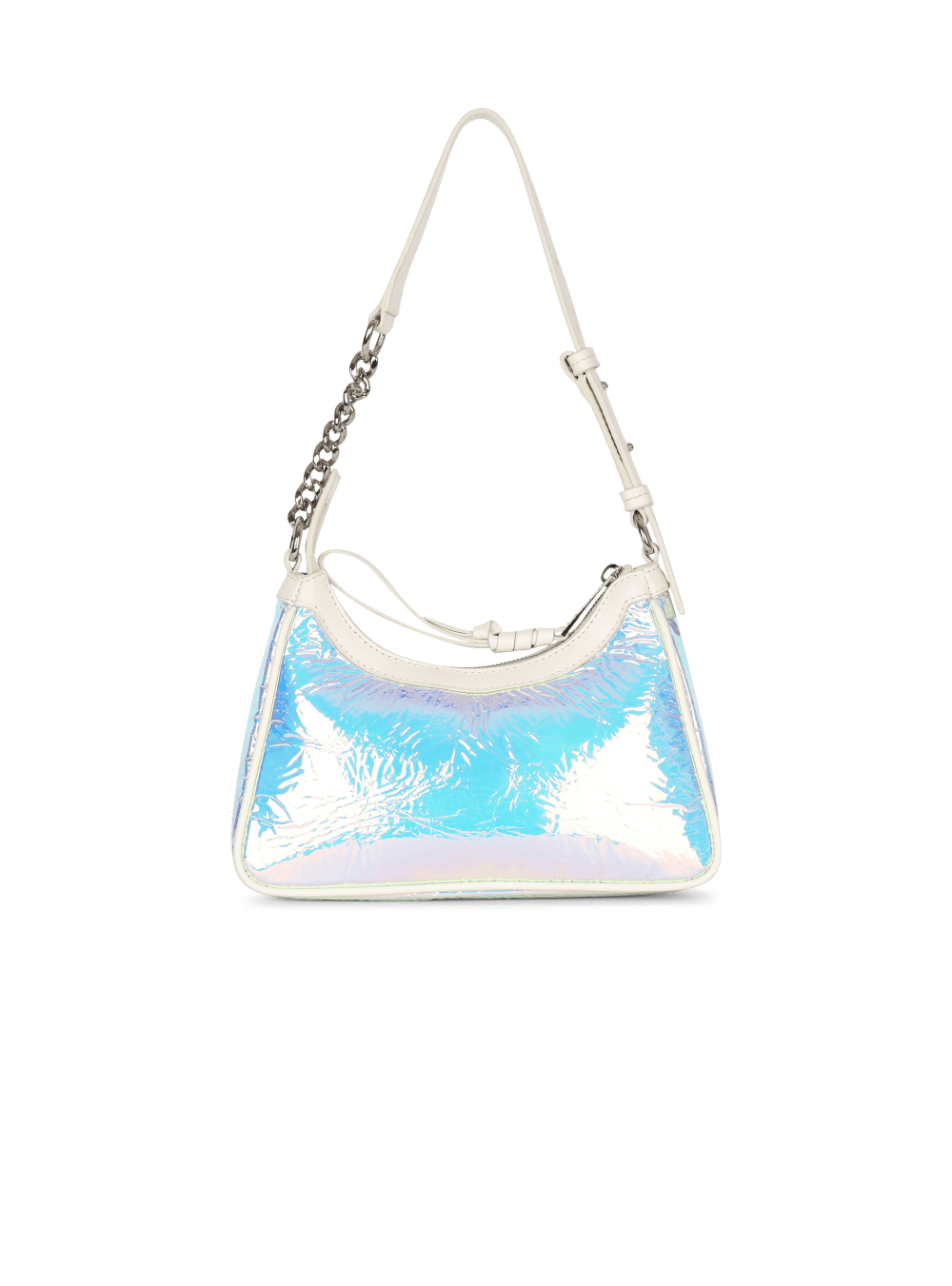 Women's Balmain B-Army Iridescent Leather With Leather Inserts Shoulder Bags Multicolor | USA SL2voaXQ