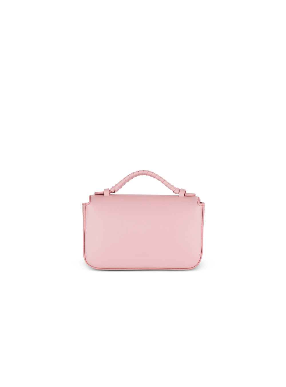 Women's Balmain B-Buzz Mini Smooth Leather Crossbody Bags Pink | USA BNj2JEot