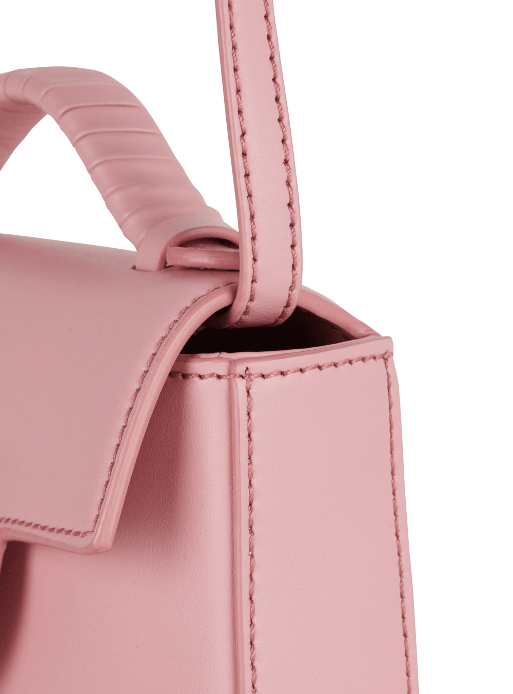 Women's Balmain B-Buzz Mini Smooth Leather Crossbody Bags Pink | USA BNj2JEot