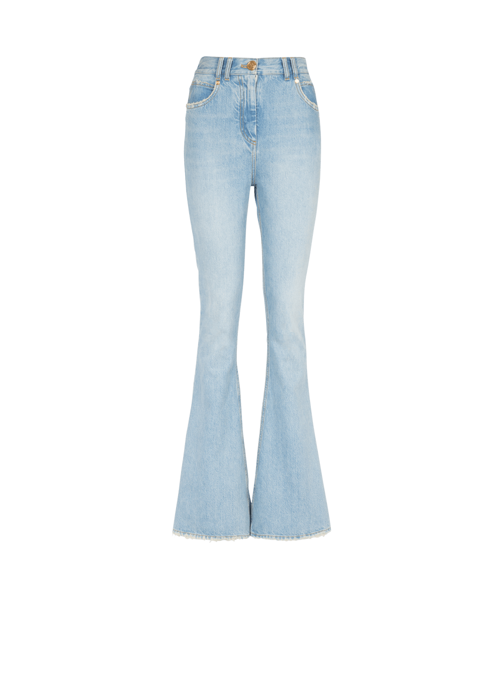 Women\'s Balmain Bootcut Eco-designed Jeans Blue | USA nJWVoJ9s