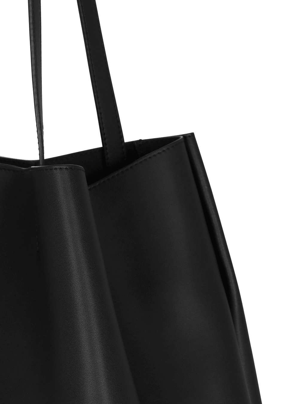 Women's Balmain Emblem Leather Tote Bags Black | USA En8qrbA6