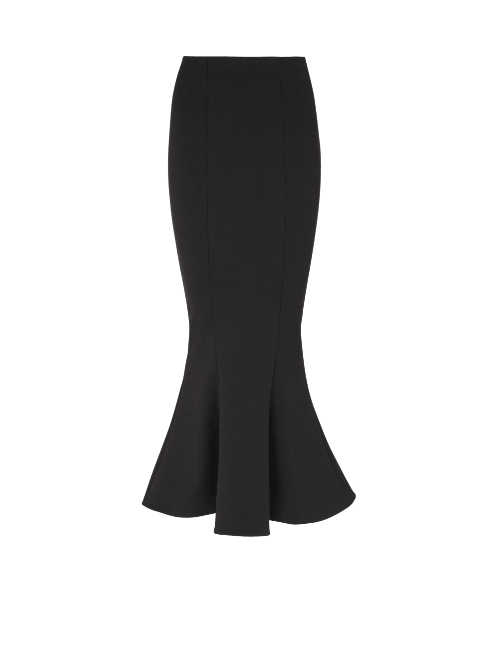 Women\'s Balmain Grain Of Powder Midi Skirts Black | USA 0UiSbIA9