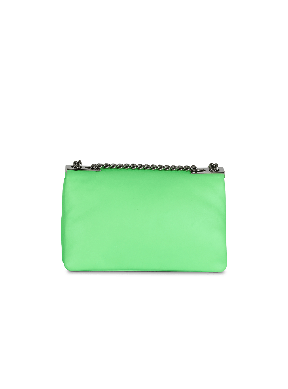 Women's Balmain Small-sized Faux Leather 1945 Soft Crossbody Bags Green | USA Uw7TOBgA