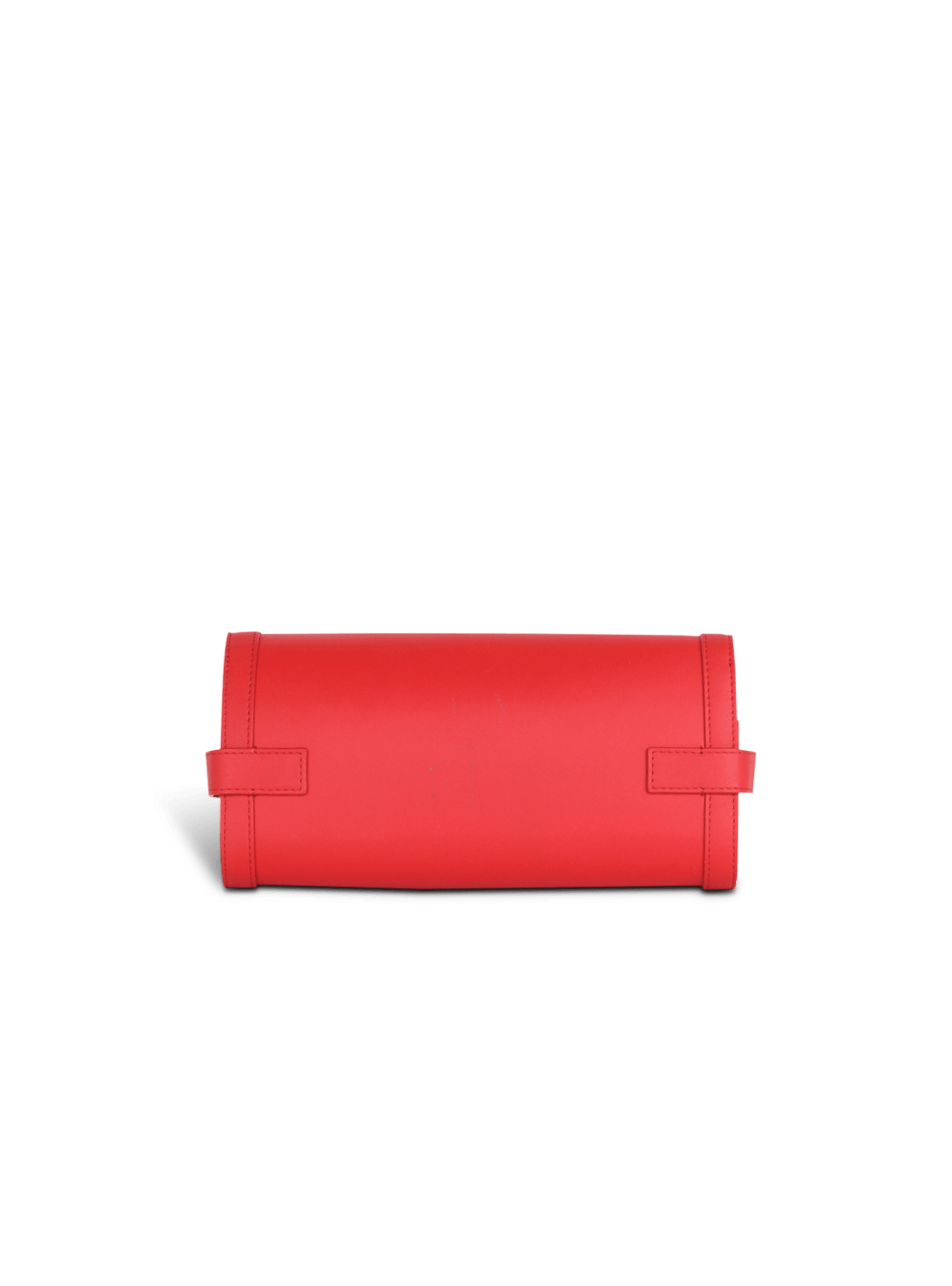 Women's Balmain Smooth Leather B-Buzz 23 Crossbody Bags Red | USA 0BvFQAP6