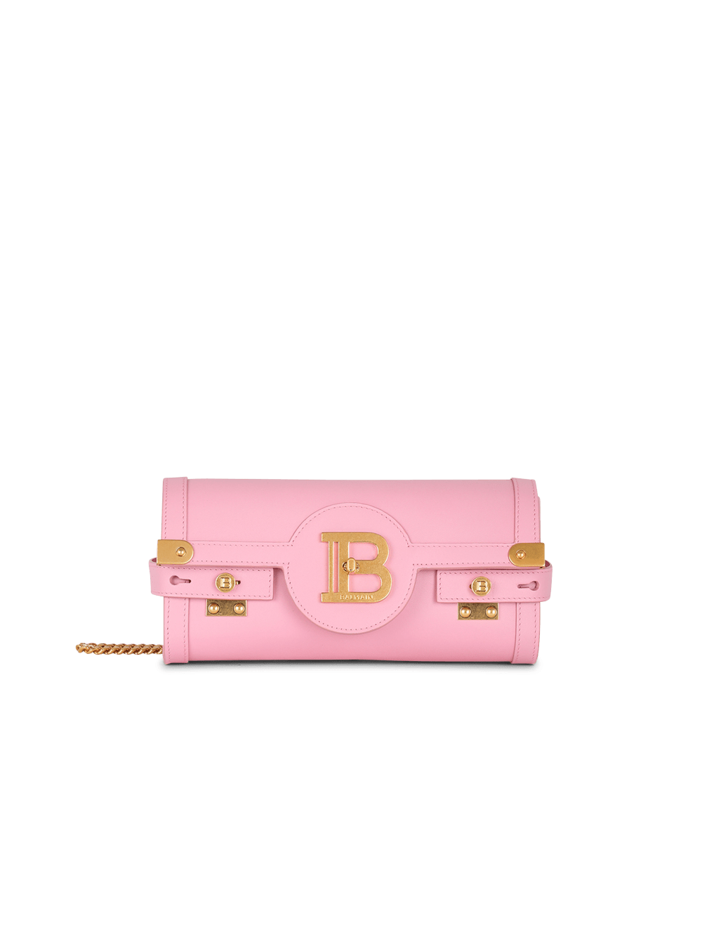 Women's Balmain Smooth Leather B-Buzz 23 Crossbody Bags Pink | USA rRawd6hm