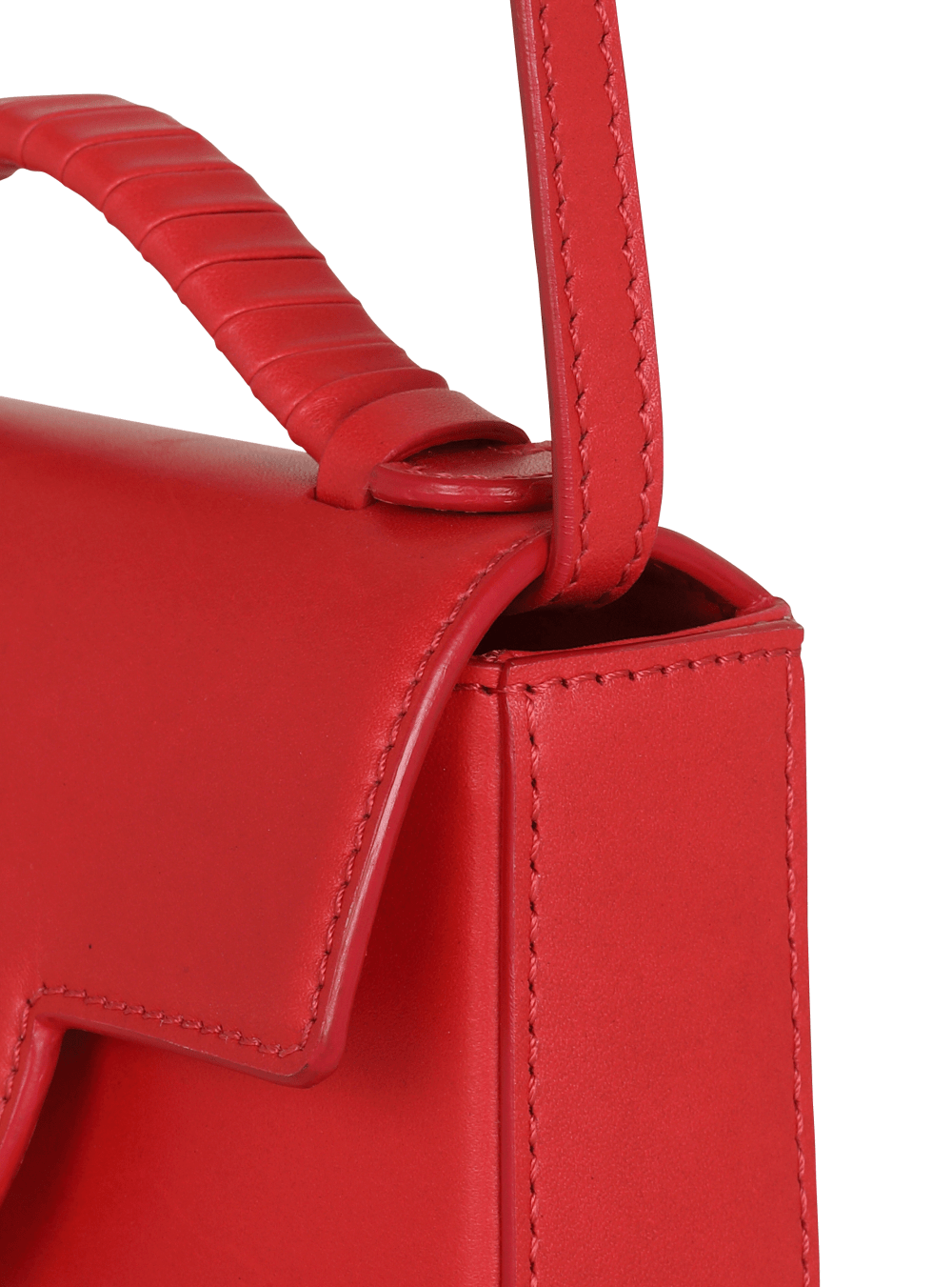 Women's Balmain Smooth Leather B-Buzz Mini Handbag Red | USA y1aftZxq