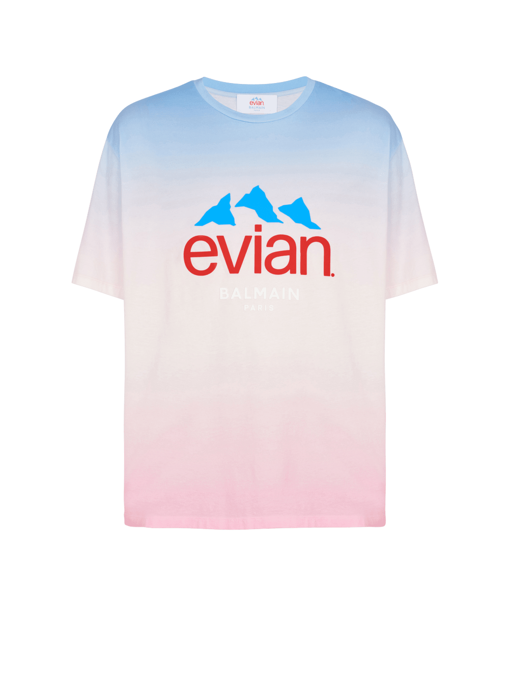 Women\'s Balmain X Evian-gradient T Shirts Multicolor | USA in9pk8m8