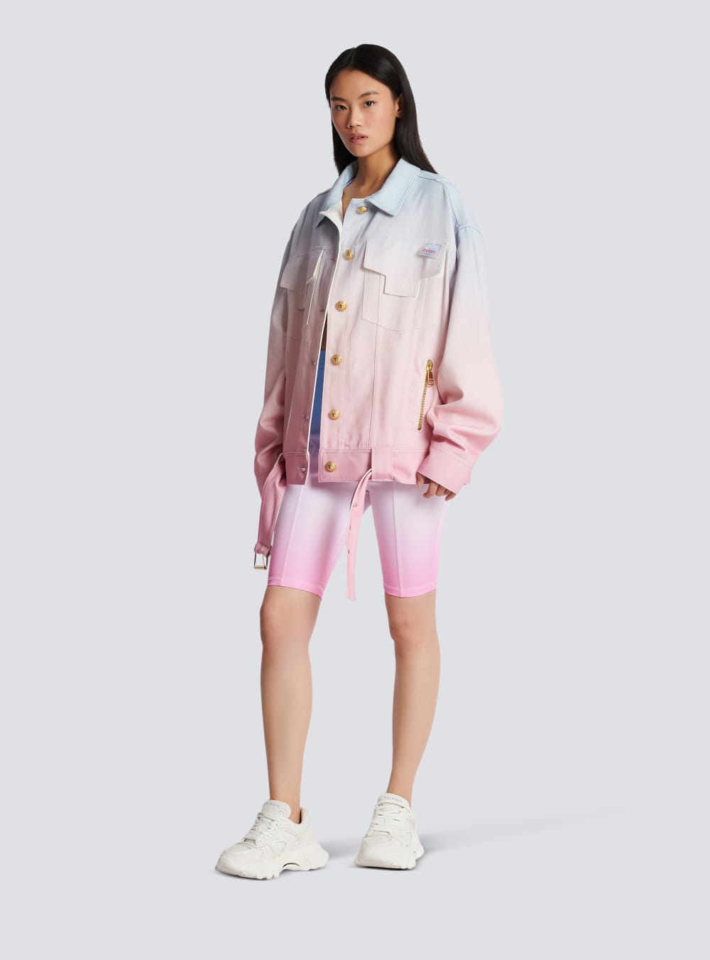 Women's Balmain X Evian-oversized Jackets Multicolor | USA AeAthSef