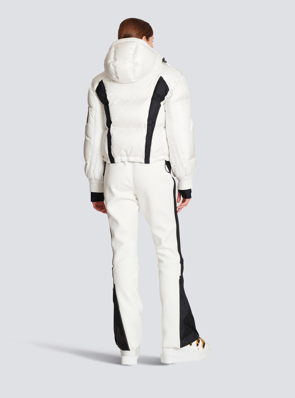 Women's Balmain X Rossignol-Monogram Ski Jackets White | USA zJOjphp6